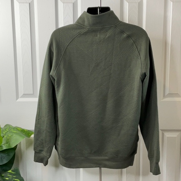 Goodfellow & Co Men's Quilted Snap Pullover Sweatshirt Various Sizes - Picture 5 of 12